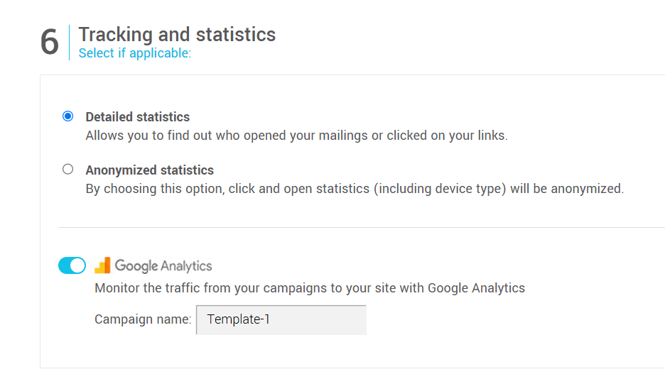 Google analytics